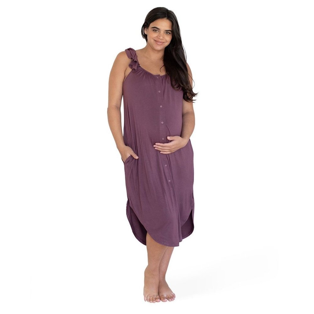 Kindred Bravely Ruffle Strap Labor & Delivery Gown - Size  XL-1X
